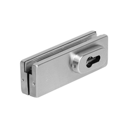 Khóa Kẹp Chân Kính Inox Mờ Hafele 981.50.030