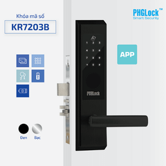 Khóa mã số - thẻ cảm ứng PHGlock KR7203B - L APP