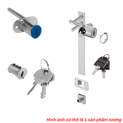Khóa tủ 3 ngăn chìa sắt Hafele 234.98.611