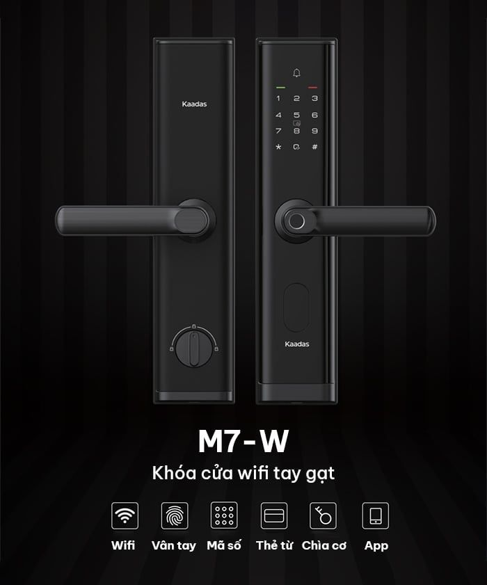 Khóa điện tử Kaadas M7-W