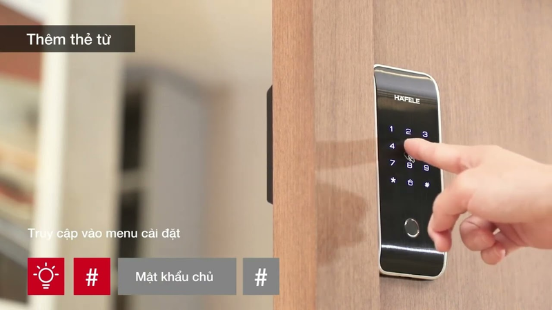 Khóa vân tay Hafele ER5100 912.20.200