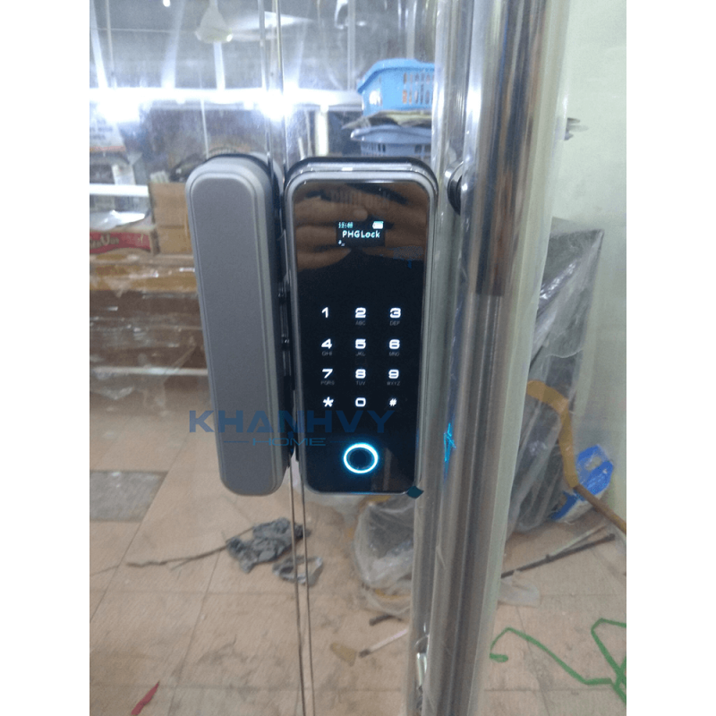 Khóa điện tử PHGlock FG3605-SMS vân tay cửa kính