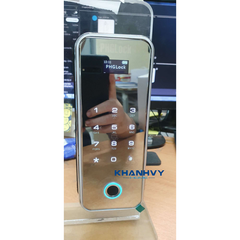 Khóa điện tử PHGlock FG3605W-SMS Remote vân tay cửa kính màu bạc