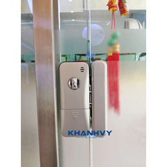 Khóa điện tử PHGlock FG3605W-SMS Remote vân tay cửa kính màu bạc