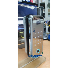 Khóa điện tử PHGlock FG3605W-SMS Remote vân tay cửa kính màu bạc