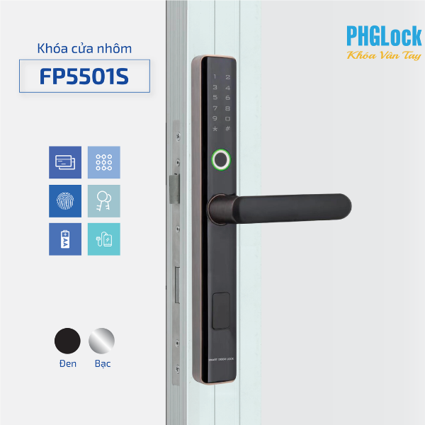 Khóa vân tay PHGlock FP5501S