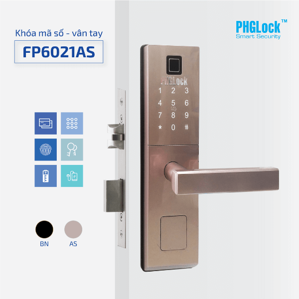 Khóa vân tay PHGlock FP6021AS
