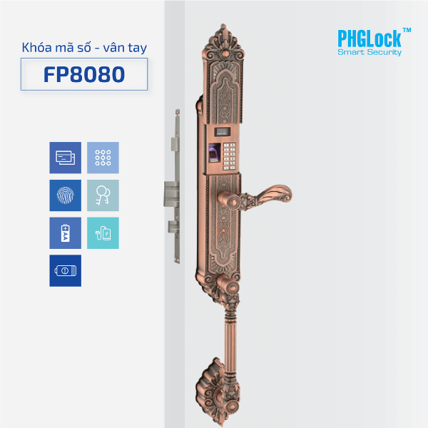 Khóa vân tay PHGlock FP8080 - L
