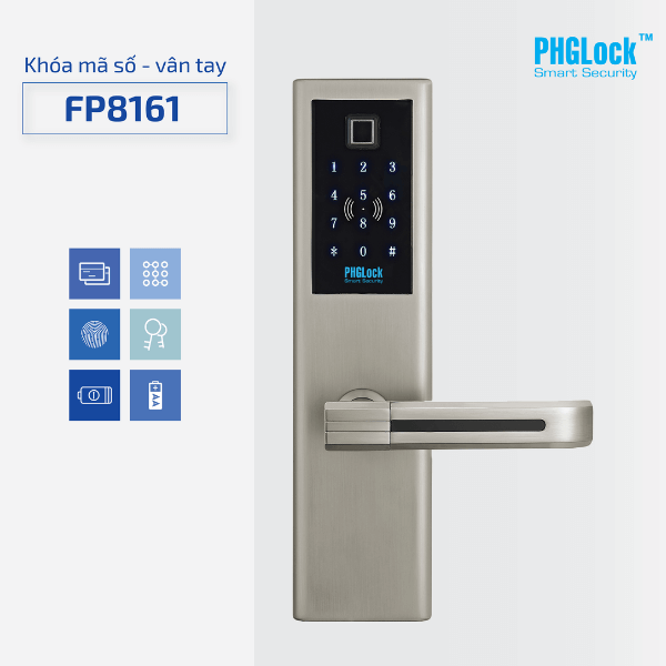 Khóa vân tay PHGlock FP8161SMR