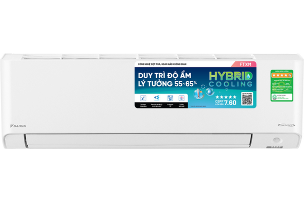Máy lạnh Daikin FTXM25XVMV/RXM25XVMV Inverter Hai Chiều Lạnh 9.000BTU 1HP