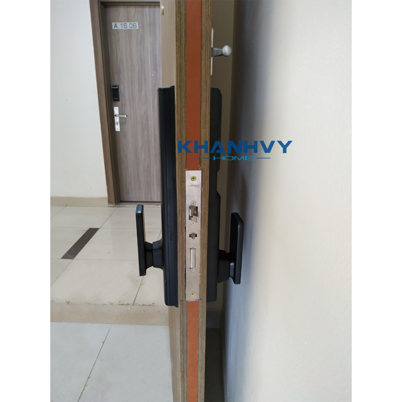 Khóa vân tay Hafele PP8100 912.05.697 (Đen mờ)