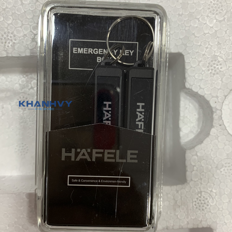 Khóa vân tay Hafele PP8100 912.05.697 (Đen mờ)