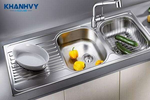 Lựa chọn chậu rửa chén theo số lượng