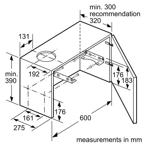 Máy hút mùi Bosch DFM094W53 90 cm