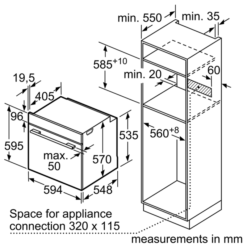Lò nướng Bosch HBS534BS0B