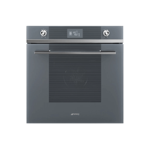 Lò nướng Smeg 60cm, LINEA, mặt kính bạc SF6102TVS 536.64.712