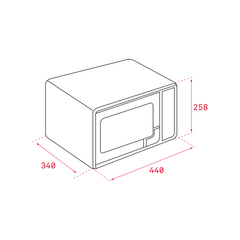Lò vi sóng độc lập Teka MW 225 BLANCO 40590485
