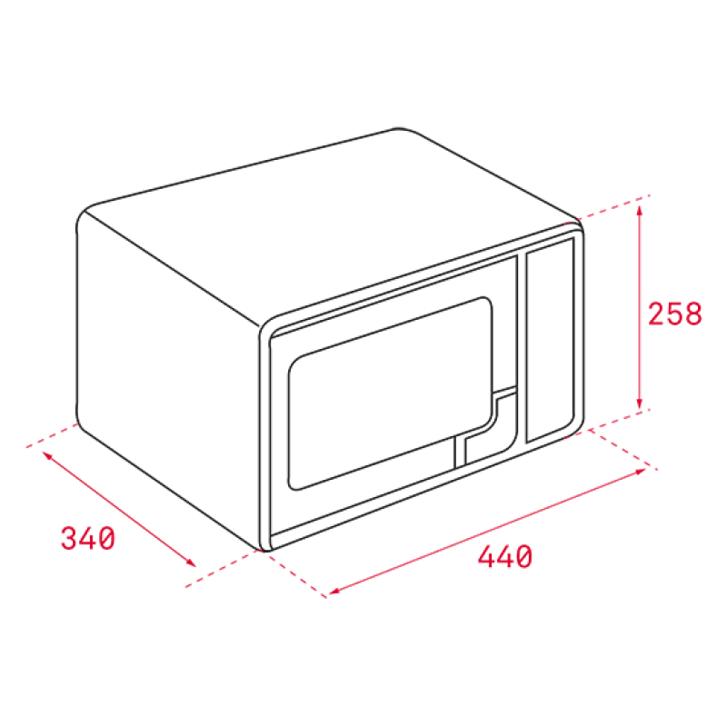 Lò vi sóng Teka MWE 210G 40590430
