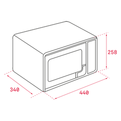 Lò vi sóng Teka MWE 210G 40590430