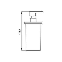 Ly xịt xà phòng Hafele 495.80.240