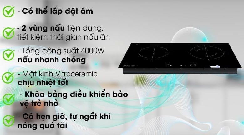 Bếp hồng ngoại Malloca MH-7320 R