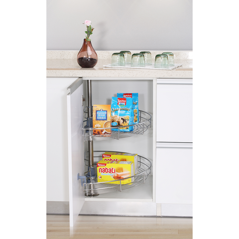 Mâm xoay góc mở 1/2, nan tròn, bề mặt nan điện hóa GS01.80E