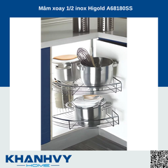 Mâm xoay 1/2 inox Higold A68180SS