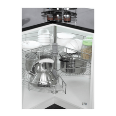 Mâm xoay inox nan 3/4 - 270 độ Eurogold TR270A