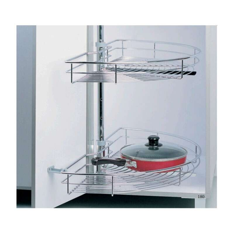 Mâm xoay inox nan mở 1/2 - 180 độ Eurogold TR180A