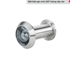 Mắt thần Hafele cho cửa gỗ 35-55mm 489.70.434 không nắp che