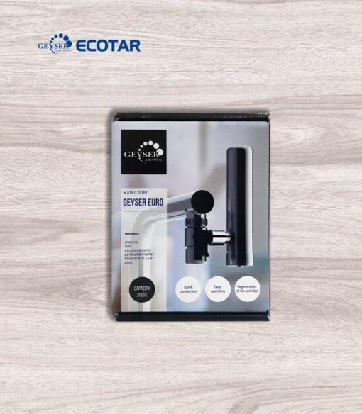 Máy lọc nước tại vòi Geyser Euro M