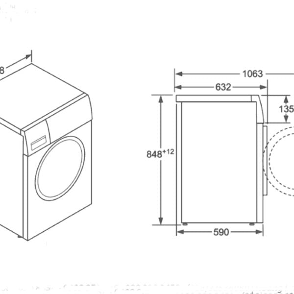 Máy giặt Bosch WAW28440SG 8kg Series 8