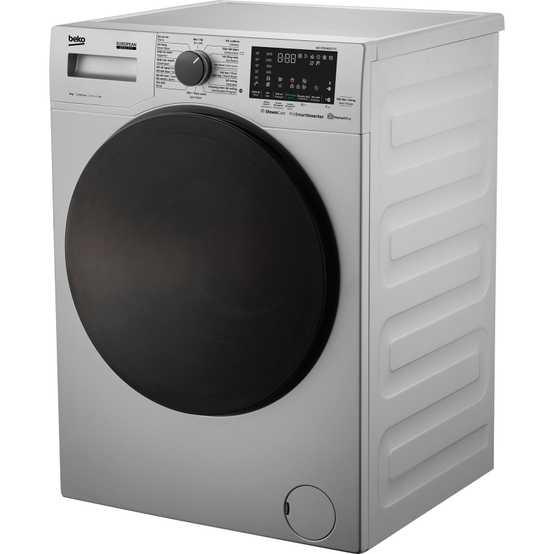 Máy giặt độc lập Beko WCV9648XSTS
