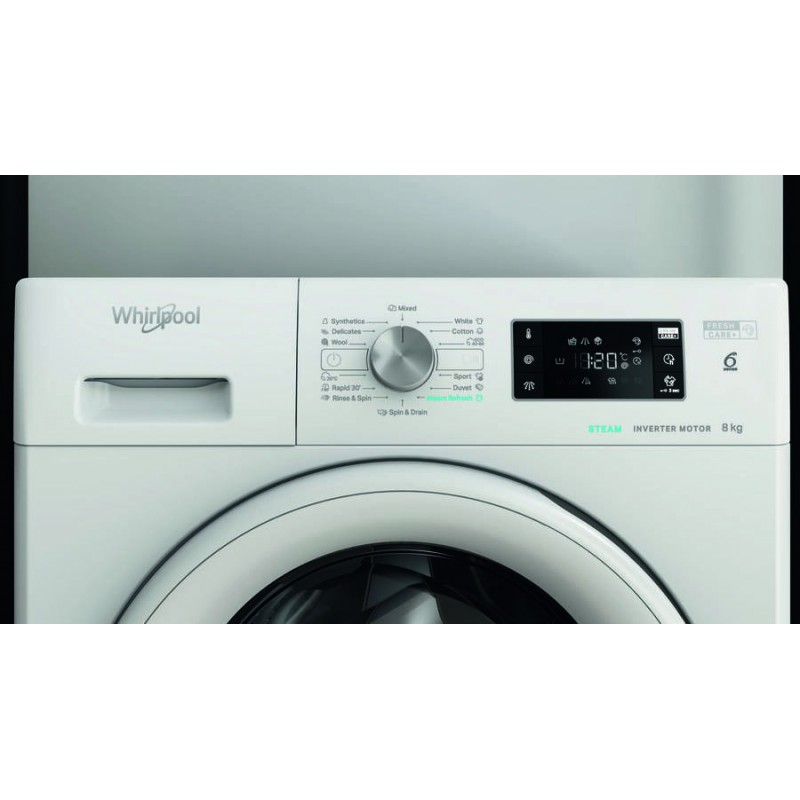 Máy giặt lồng ngang 8kg Whirlpool FFB8458WV EU