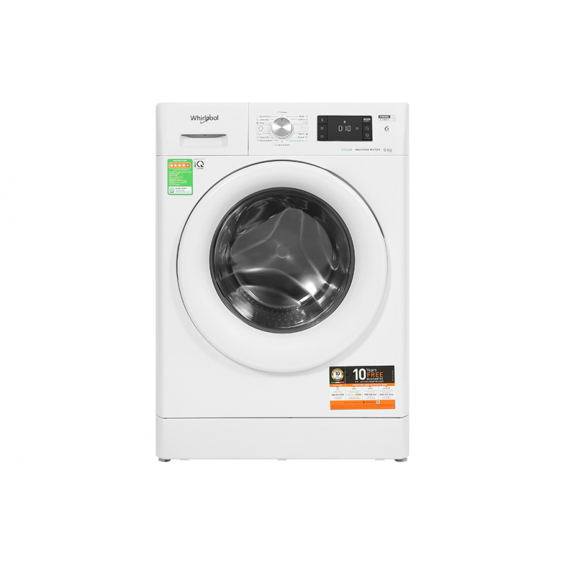 Máy giặt lồng ngang 8kg Whirlpool FFB8458WVEU