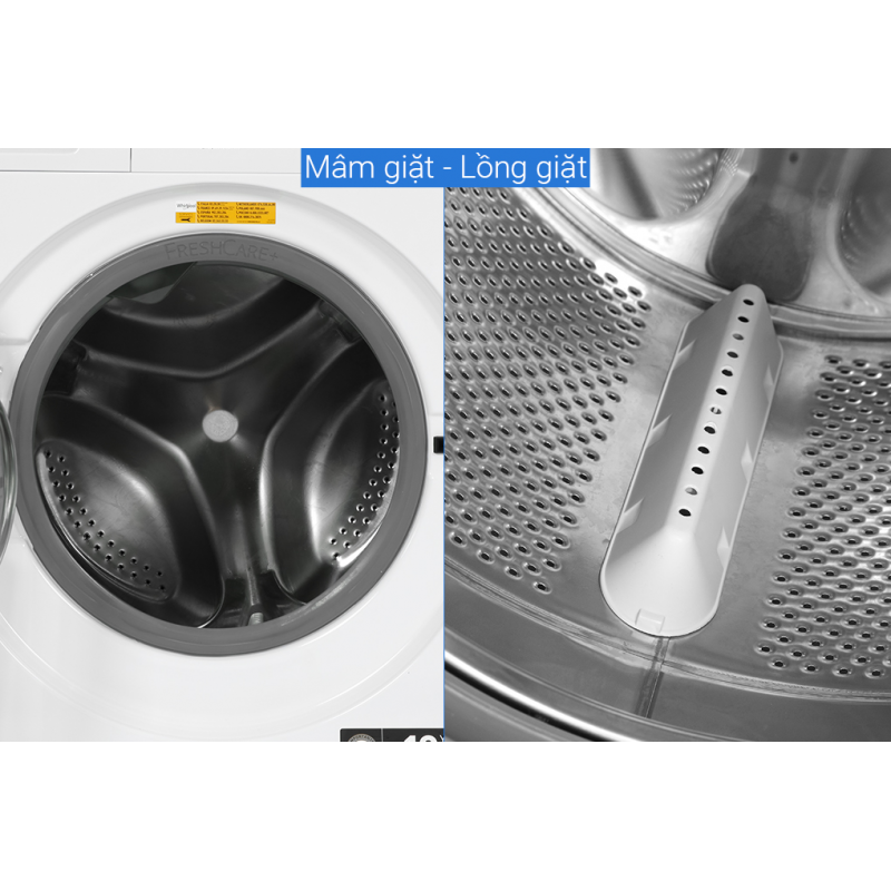 Máy giặt lồng ngang 9kg Whirlpool FFB9458WVEE