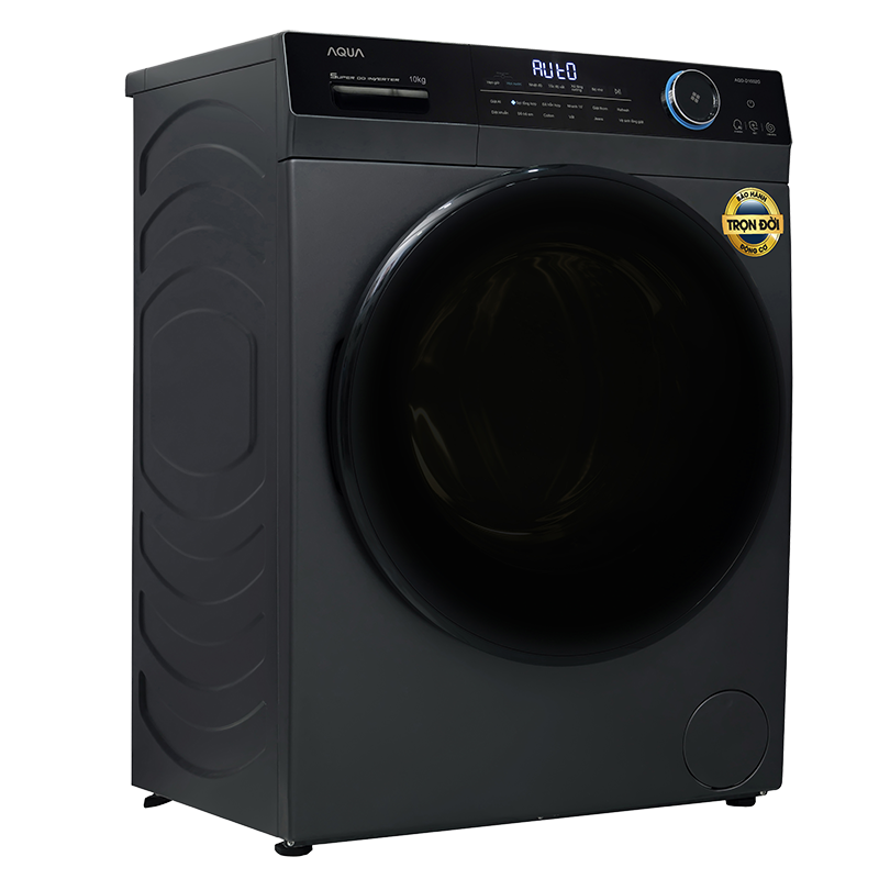 Máy giặt lồng ngang Aqua AQD-D1002G.BK