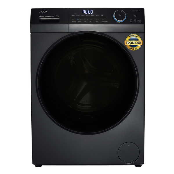 Máy giặt lồng ngang Aqua AQD-D1102G.BK