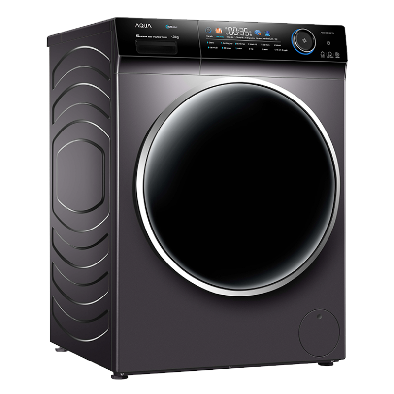 Máy giặt lồng ngang Aqua AQD-DD1001G.PS