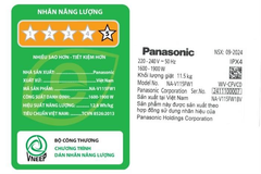 Máy giặt Panasonic NA-V115FW1BV cửa trước 11.5kg