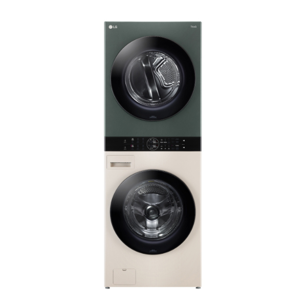 Tháp giặt sấy LG WashTower Inverter giặt 21kg/ sấy 16kg WT2116SHEG