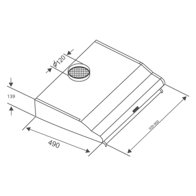 Máy hút khử mùi Canzy CZ-2070I