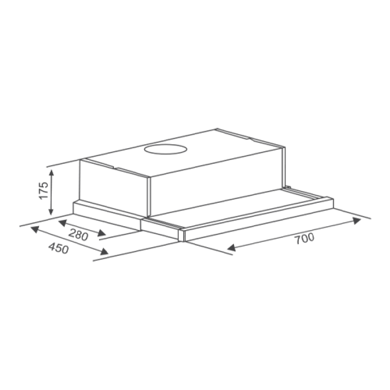 Máy hút khử mùi Canzy CZ-7002G