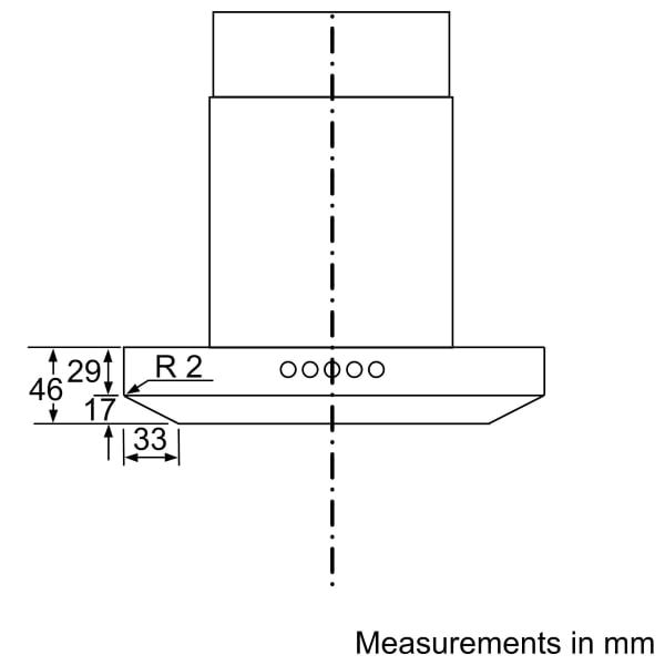 Máy hút khử mùi treo Bosch DWB098E51