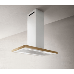 Máy hút mùi đảo Elica BIO ISLAND WH/A/120X53 ROVERE PRF0120967