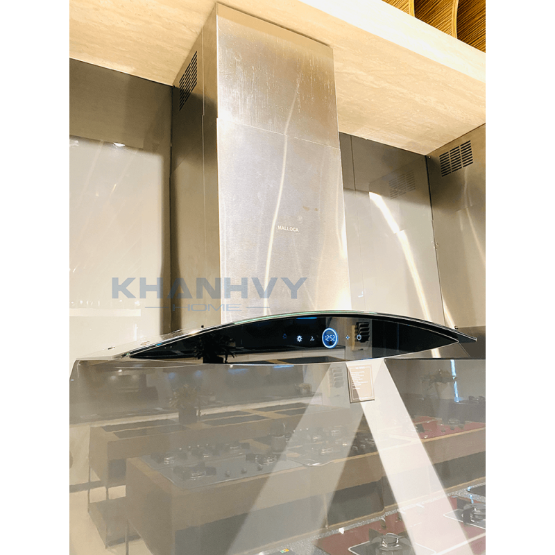 Máy hút mùi áp tường Malloca MC-7018HS