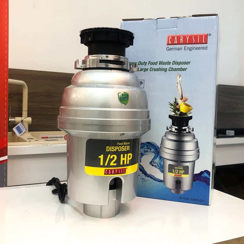 Máy hủy rác Carysil FWD Trắng