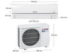 Máy lạnh Mitsubishi Electric MSZ-HT50VF Inverter 2 chiều 18.000 BTU  2 HP