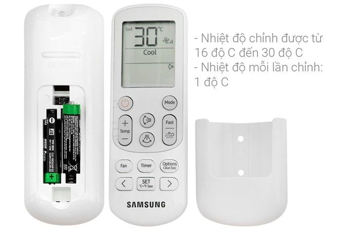 Máy lạnh Samsung AR10CYFAAWKNSV Wind-Free Inverter 1 chiều 9.000 BTU 1HP