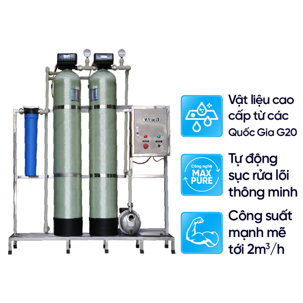 Máy lọc nước tổng đầu nguồn Karofi KTF-332C